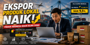Read more about the article Ekspor Produk Lokal Naik, Pelaku Usaha Kecil Mulai Tembus Pasar Luar Negeri